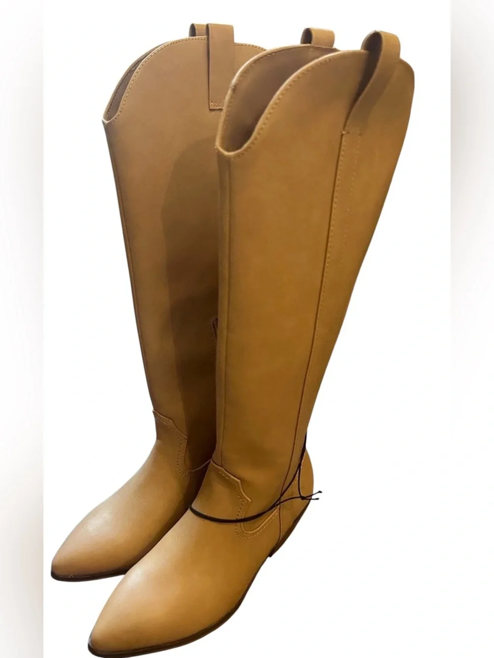 NWT Universal Thread Women’s Sommer Western Knee Boot in Tan Sz 6 1/2